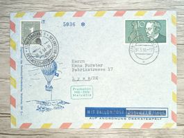 TR80 Enveloppe + Timbre Allemagne 1958