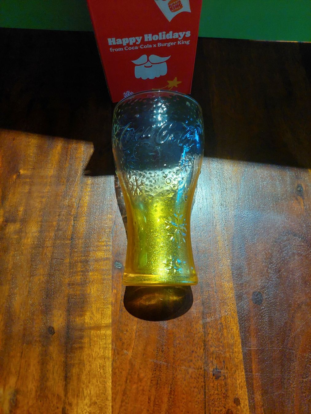 Coca-Cola Bicchieri: Burger King Cola Glas Gold – Nuovo e nell'imballaggio originale da Beckenried venduto da Havacola 8