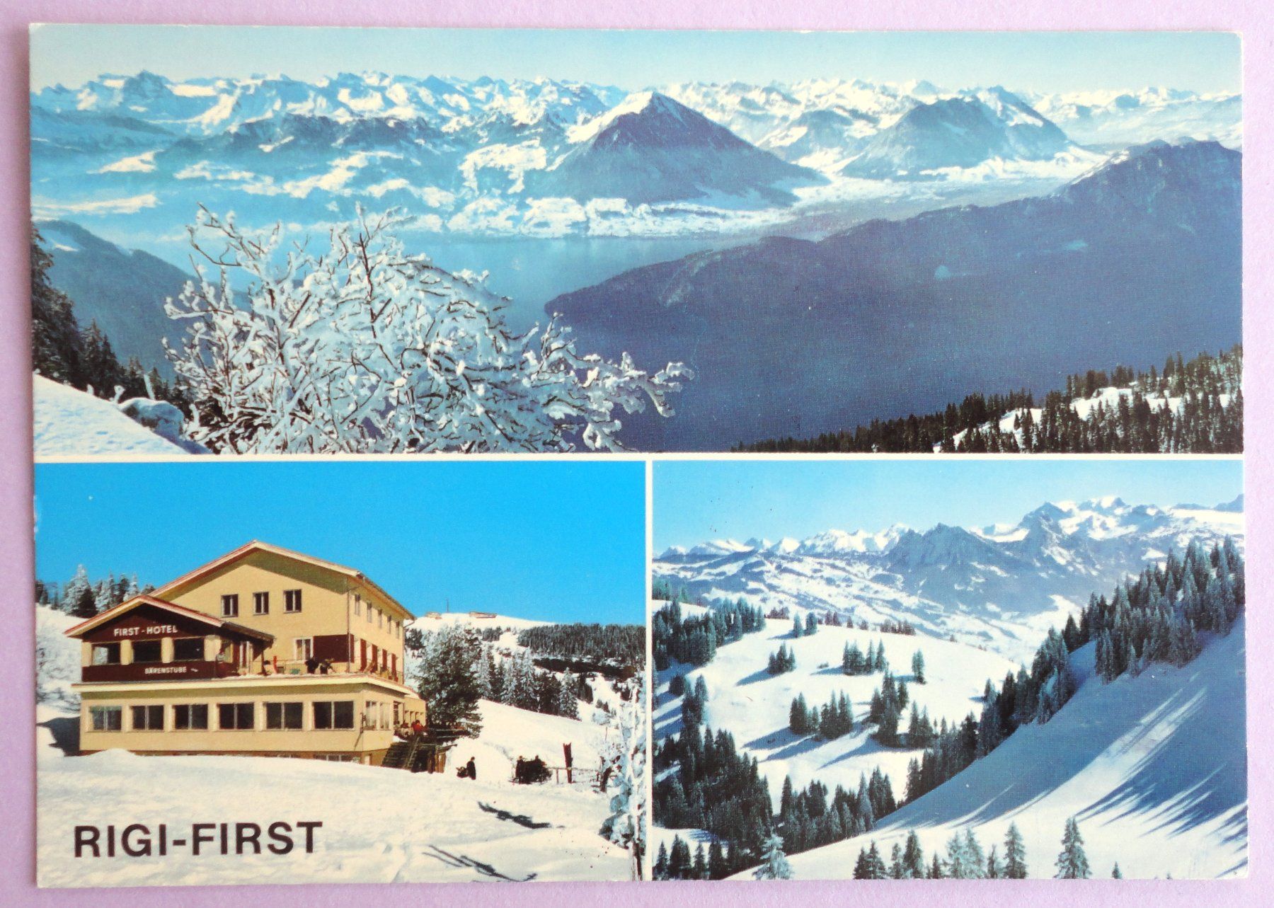 Ansichtskarten: Rigi-First – Gebraucht aus Fétigny von Billy2miny
