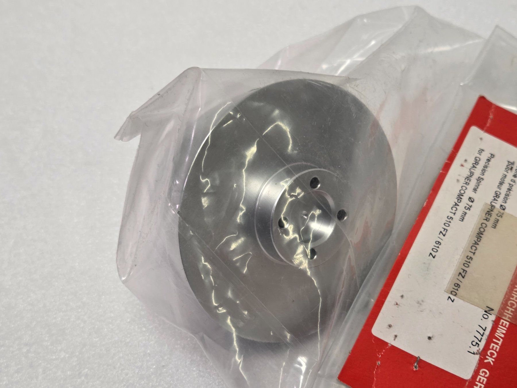 Graupner Modellismo RC: Graupner Präzisionsspinner Set - div. Durchmesser 55-75mm – Nuovo e nell'imballaggio originale da Hittnau venduto da Sika86 6