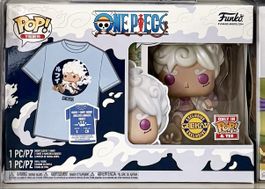 One Piece Rare Sealed Luffy Geekay Funko & Tee - S 🏆 9.0