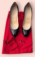 Christian Louboutin Pumps, schwarz, Leder, Grösse 38.5