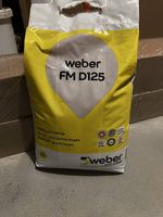 3 Säcke weber FM D125 Fugenmörtel mittelgrau 10 kg