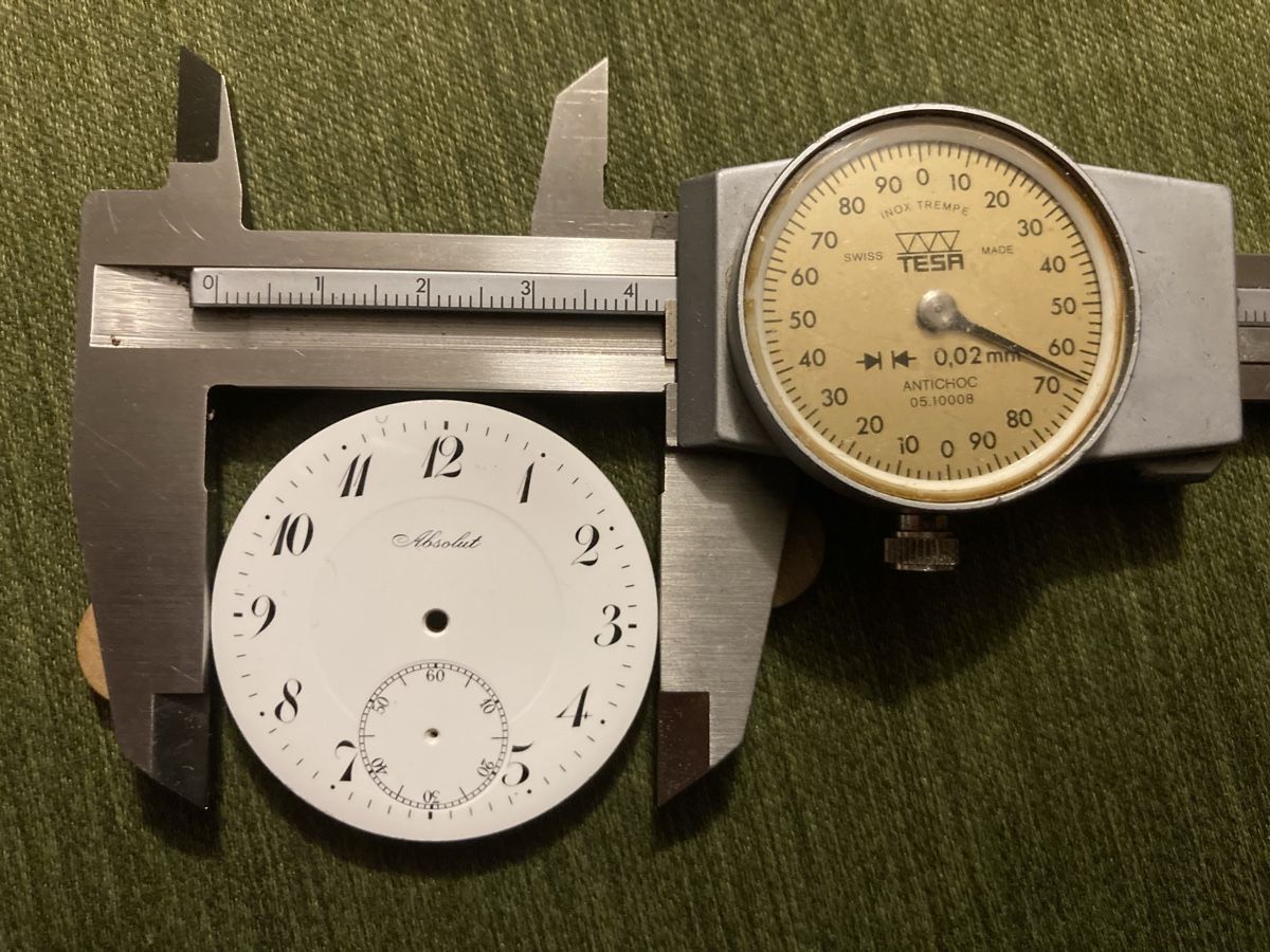 Orologi: Taschenuhr Zifferblatt – Nuovo (secondo la descrizione) da Schalunen venduto da Terje1814