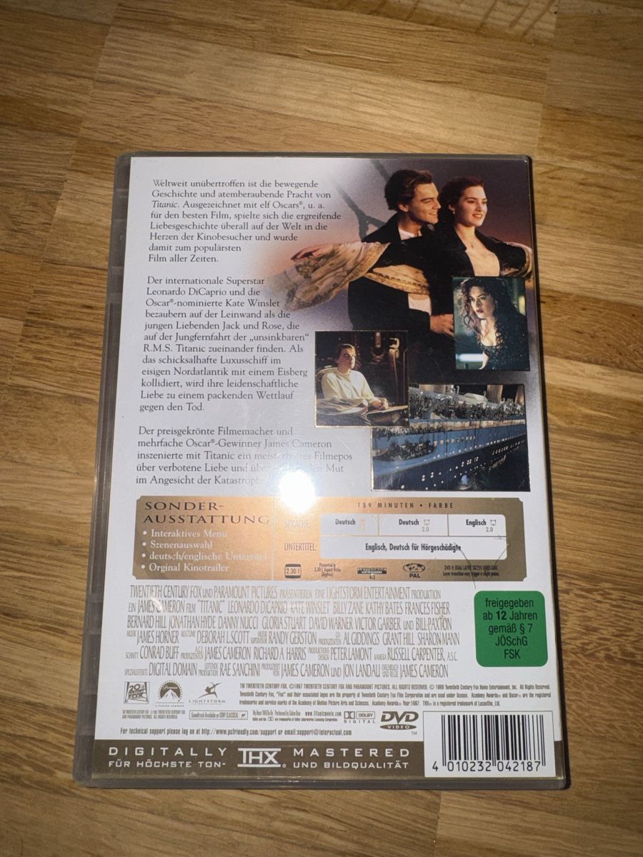 Tutti i DVDs: DVD Titanic – Usato da egerkingen venduto da cin_vqn7 1
