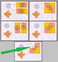 2024_175 Jahre POST_ALLE 7 KOMBINATIONEN !_FDC VOLLSTEMPEL !