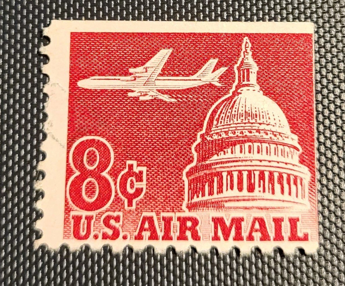 Alle Briefmarken: Usa Flugpost briefmarke – Gebraucht aus St Gallen von Stampsalshobby