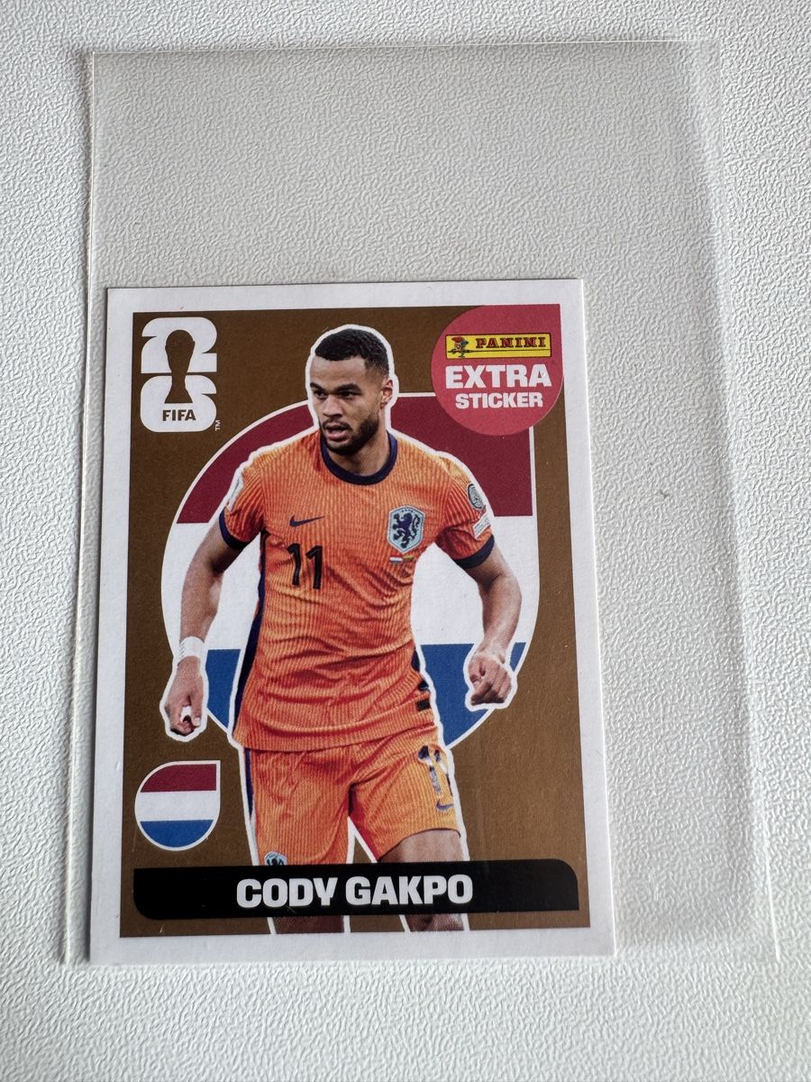 Panini Carte collezionabili: Extra stricker 2026, Gakpo Bronze  – Nuovo e nell'imballaggio originale da Ilanz venduto da tai_q2yd