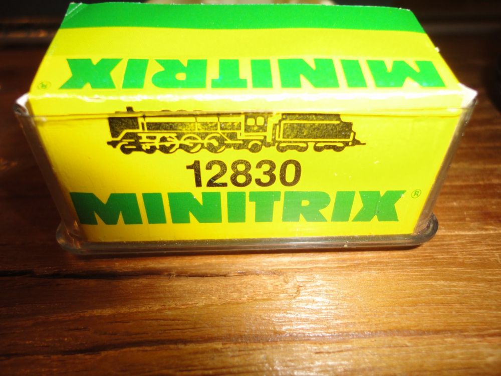 Locomotive Minitrix (N) 12350 – BR 50 1503 Deutsche Bahn – Échelle N – Occasion