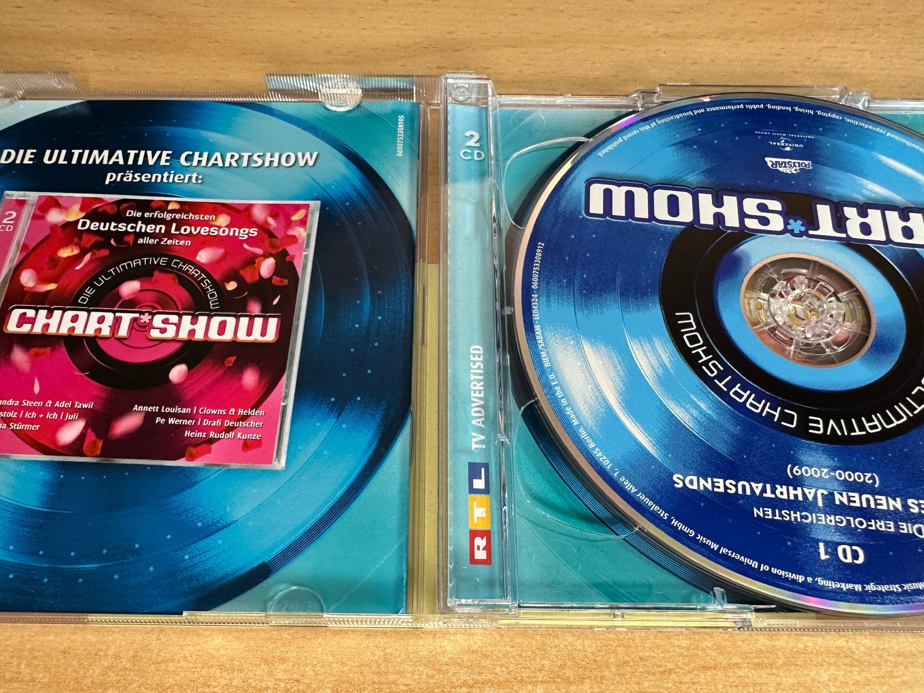 CD: Die Ultimative Chart Show - Die Erfolgreichsten Hits De 2 CD – Usato da Rikon im Tösstal venduto da Alpenmutz 2