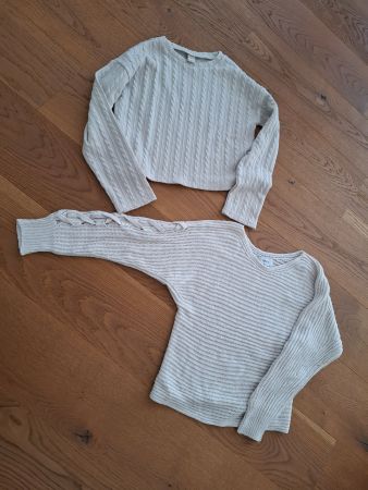 2x Strickpullover Pullover Gr. XS von Zebra und Only