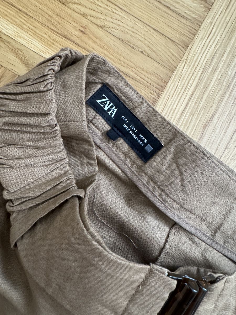 Zara Röcke: ZARA Skort Leinen/Baumwolle  Gr. L – Neu (gemäss Beschreibung) aus Wetzikon ZH von tuna83 5