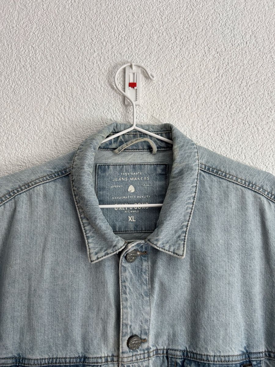 Giacche: Only & Sons Jeansjacke hellblau, Grösse XL – Usato da Chur venduto da jgr_s6mm 3