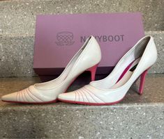Damen Pumps NAVYBOOT weiss Grösse 37
