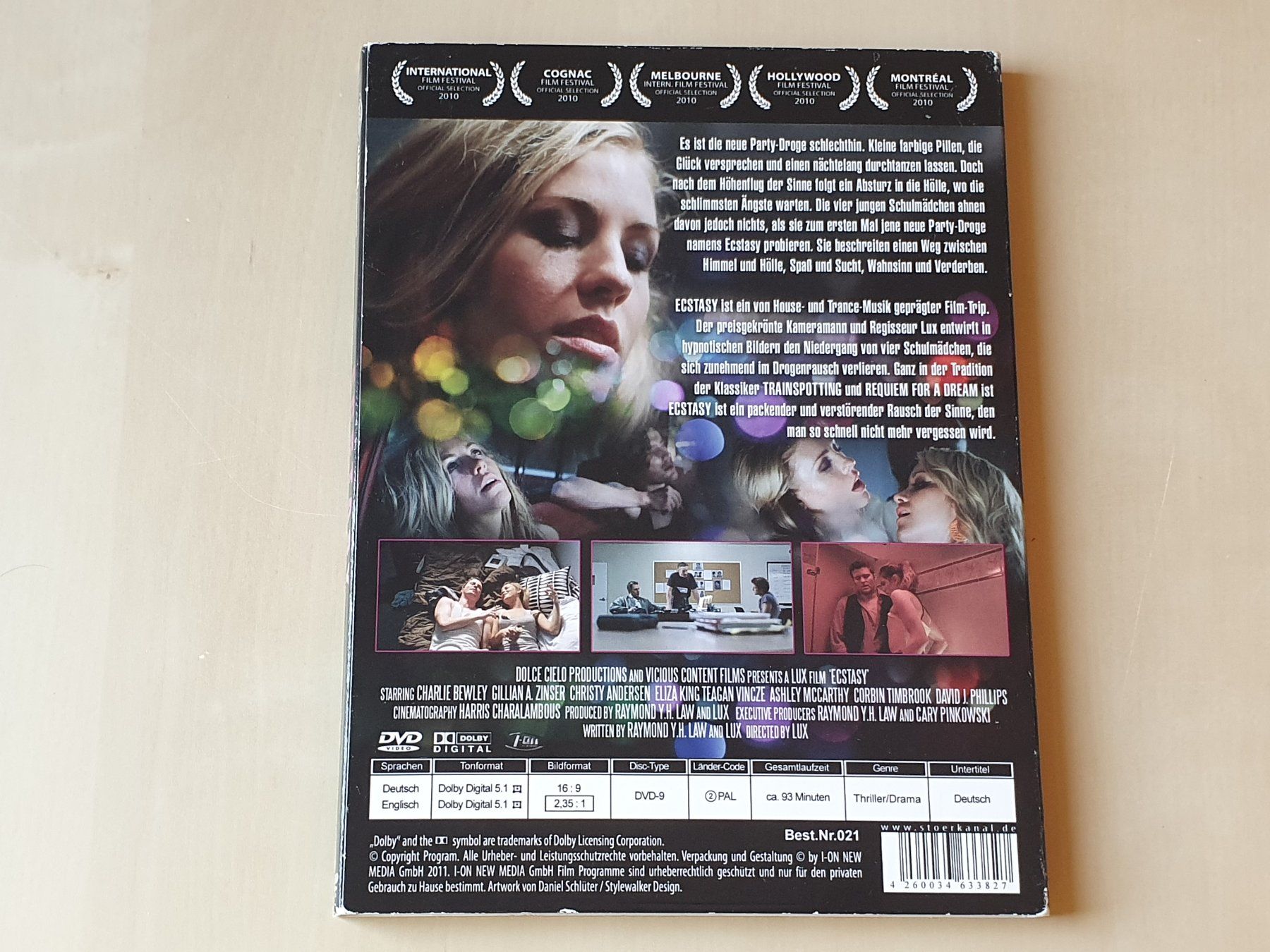 Alle DVDs: Ecstasy – Gebraucht aus Stansstad von collectorsshop 1