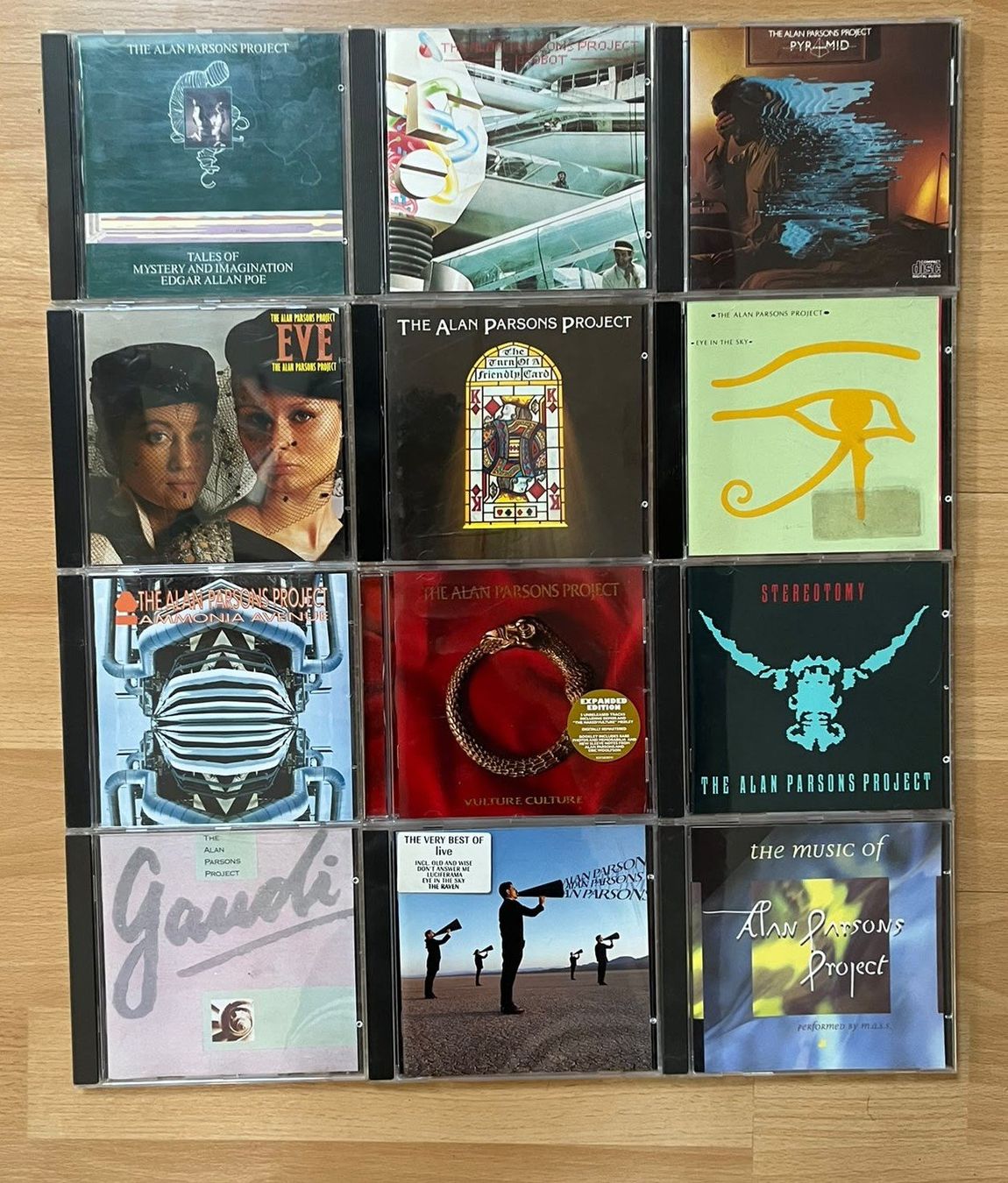 CD: Alan Parsons Project CDs – Usato da Sevelen venduto da Sparta01