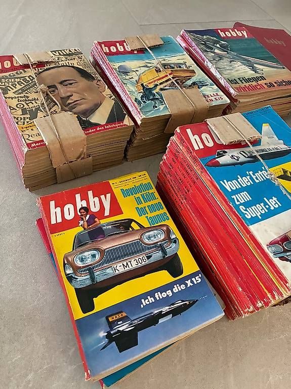 Riviste & Magazine: Hobby Zeitschriften 1956 - 1965 – Usato da Arisdorf venduto da ChristianA67 1