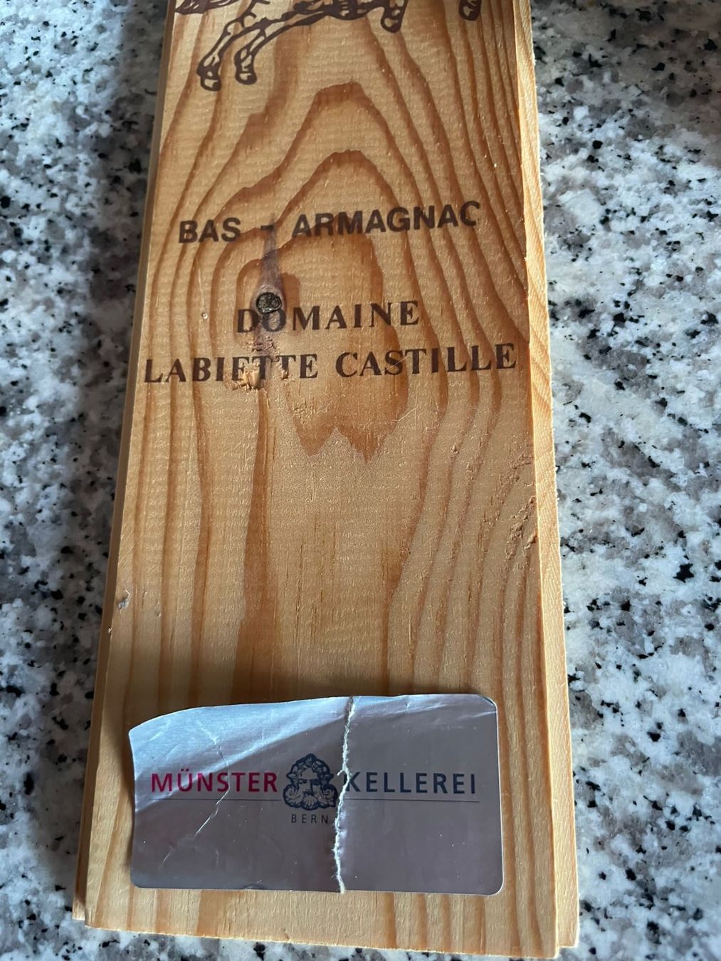 Bevande alcoliche: Armagnac labiette Castille 1940 – Usato da Biel/Bienne venduto da Idefix67 1