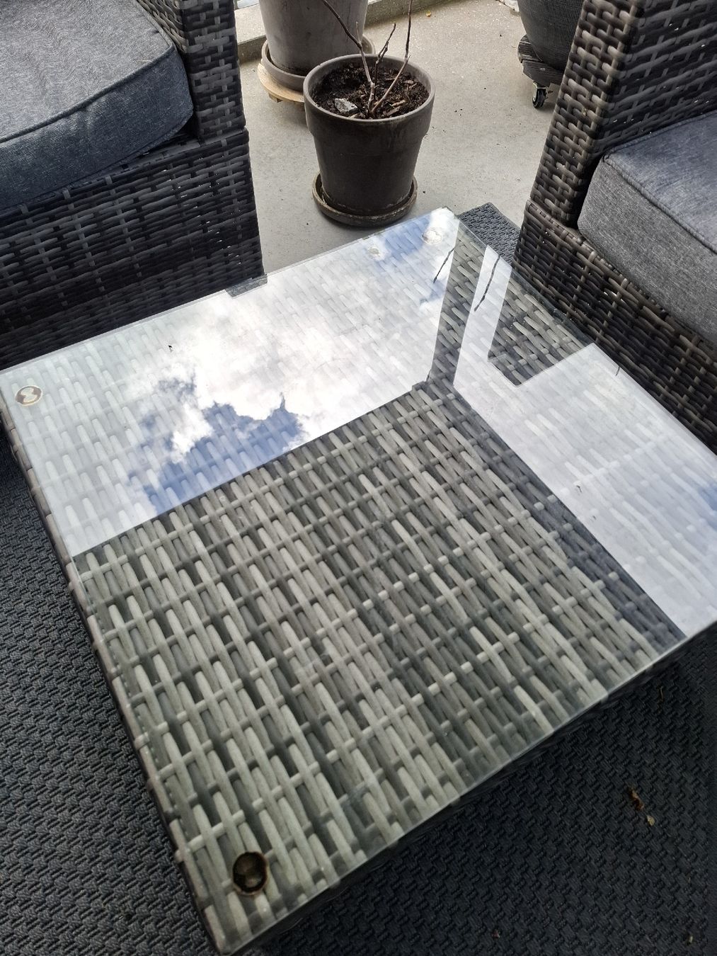 Divani: Rattanlounge - in gutem Zustand – Usato da Galgenen venduto da _sarii_._ 4