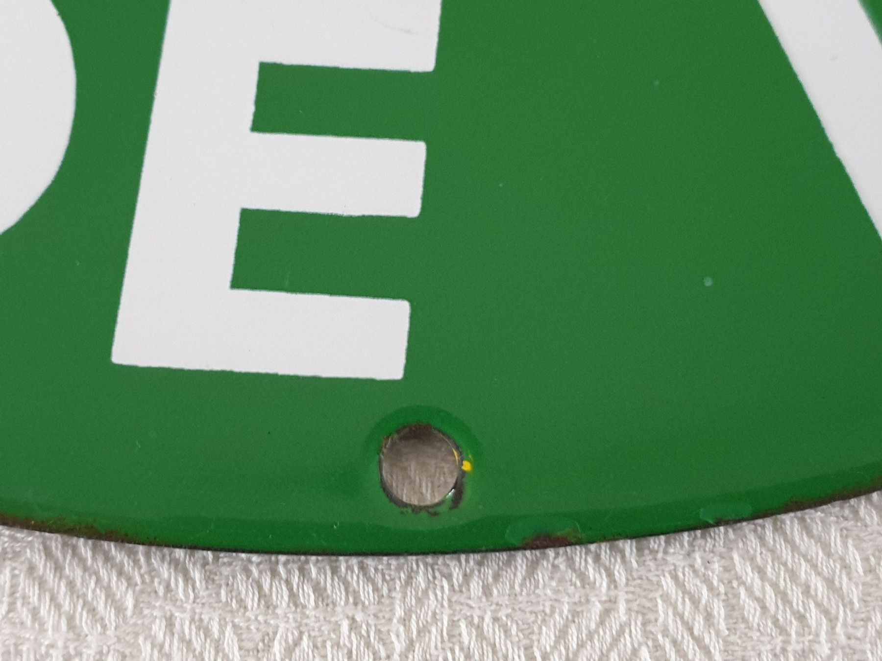 Insegne: Email Schild – Usato da Mörschwil venduto da spirspi 2