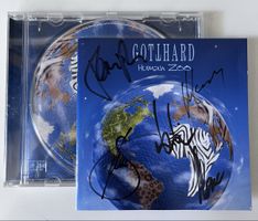 Gotthard schön signierte Cd mit Steve Lee Autogramm signed