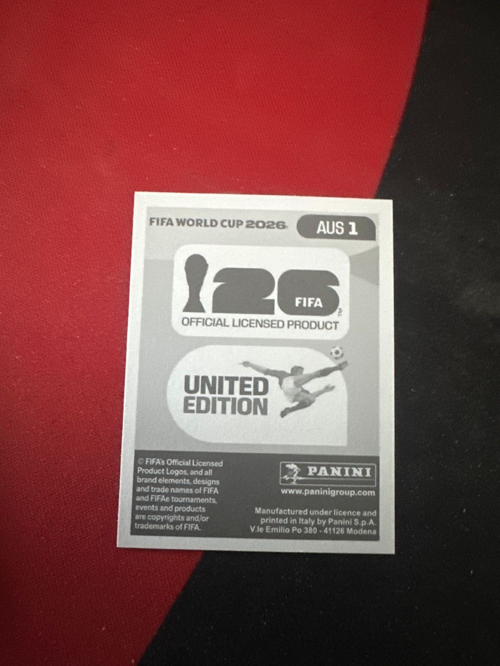 Panini Carte collezionabili: Panini FIFA WM 2026 Sticker - AUS 1 – Usato da Sulz AG venduto da DealWerk 1