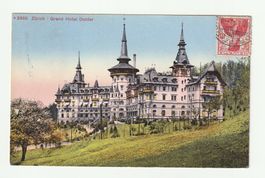 Zürich Postkarte: Grand Hotel Dolder um 1913