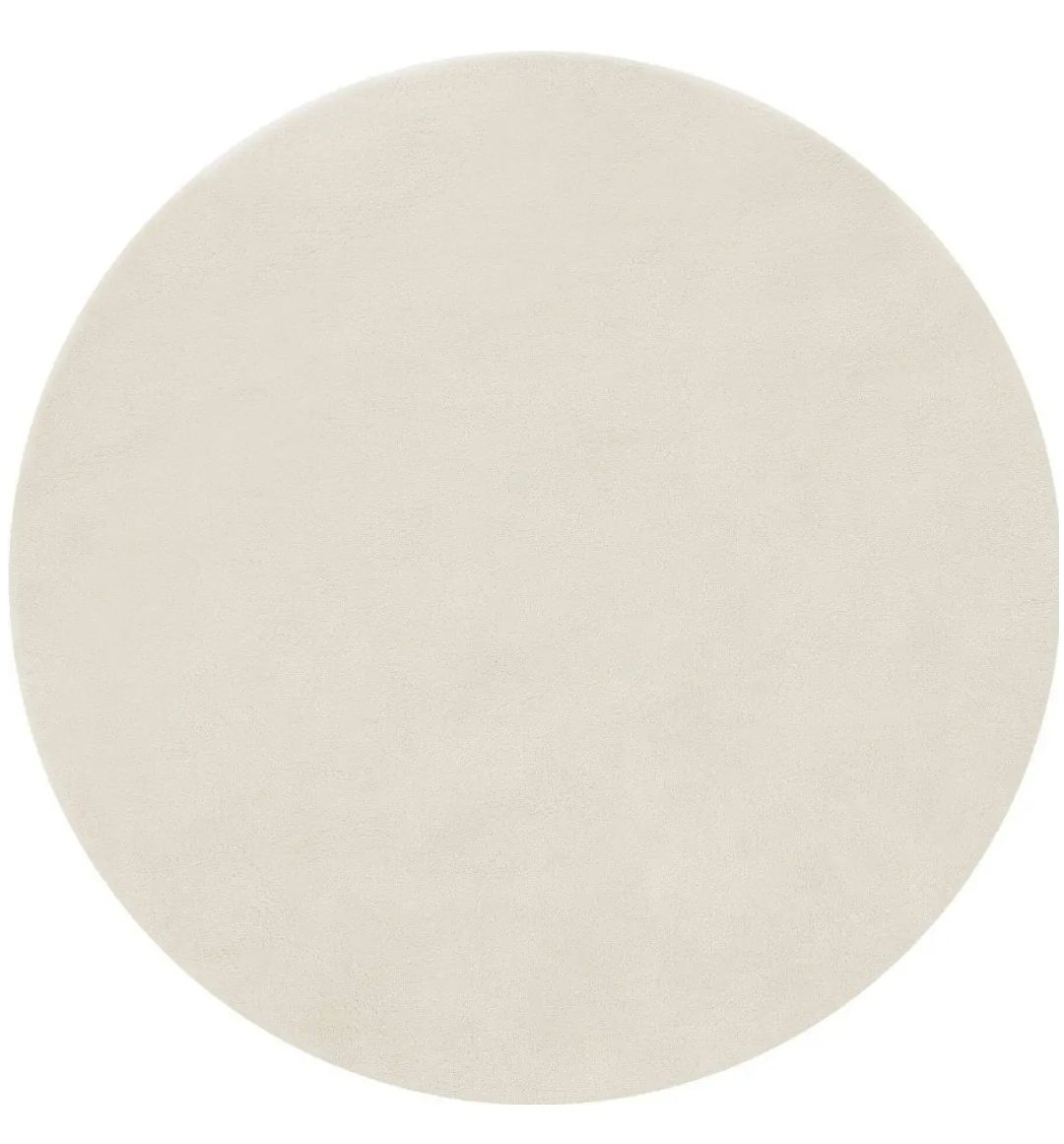 Tappeti: Kurzflorteppich Soft Zone creme Ø 120 cm – Nuovo (secondo la descrizione) da Rotkreuz venduto da NextChance