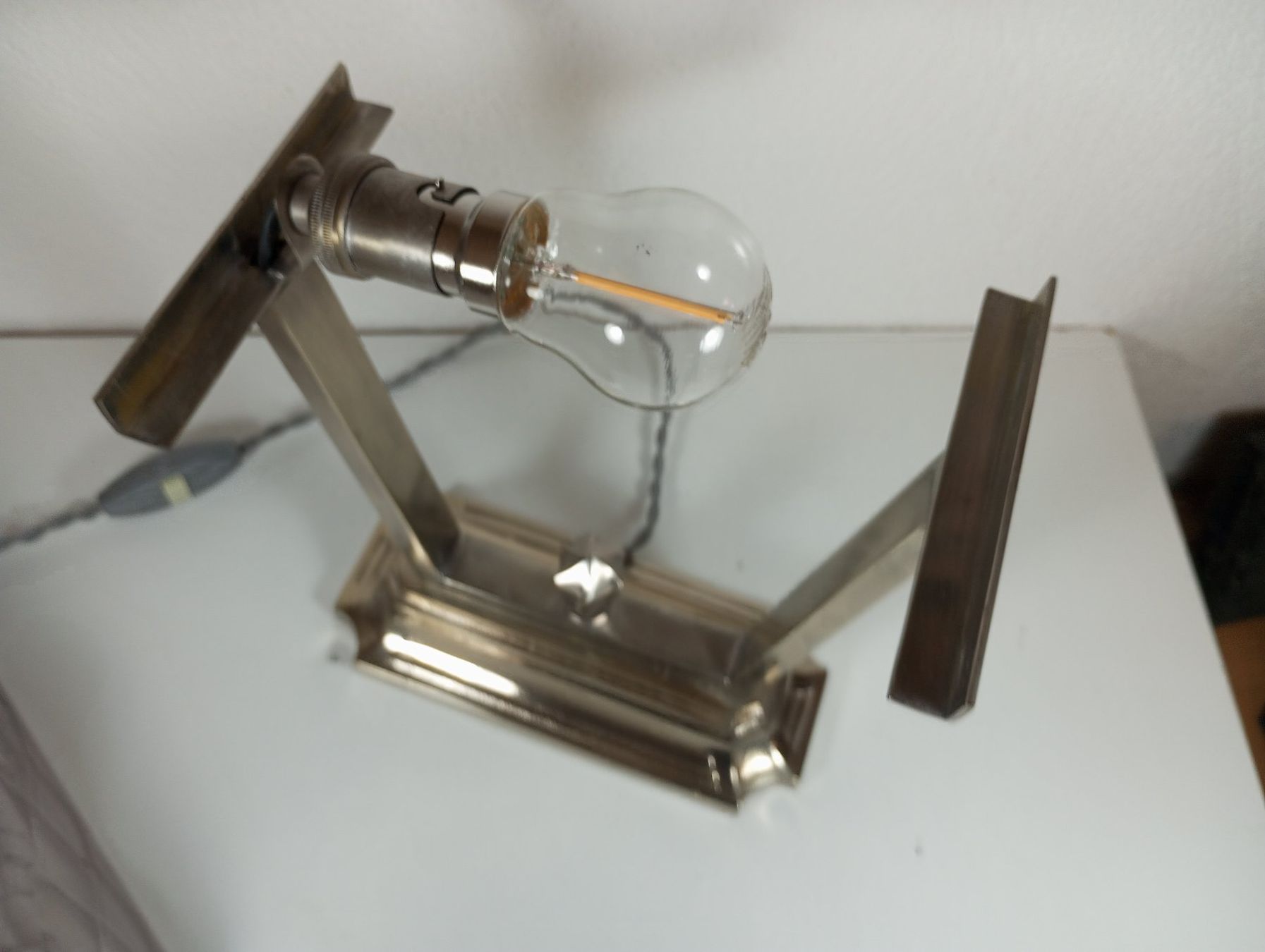 Lampade: Art-Deco: Tischlampe "Hugue"  / lampe de table – Usato da Fontaines NE venduto da waterfoot 6