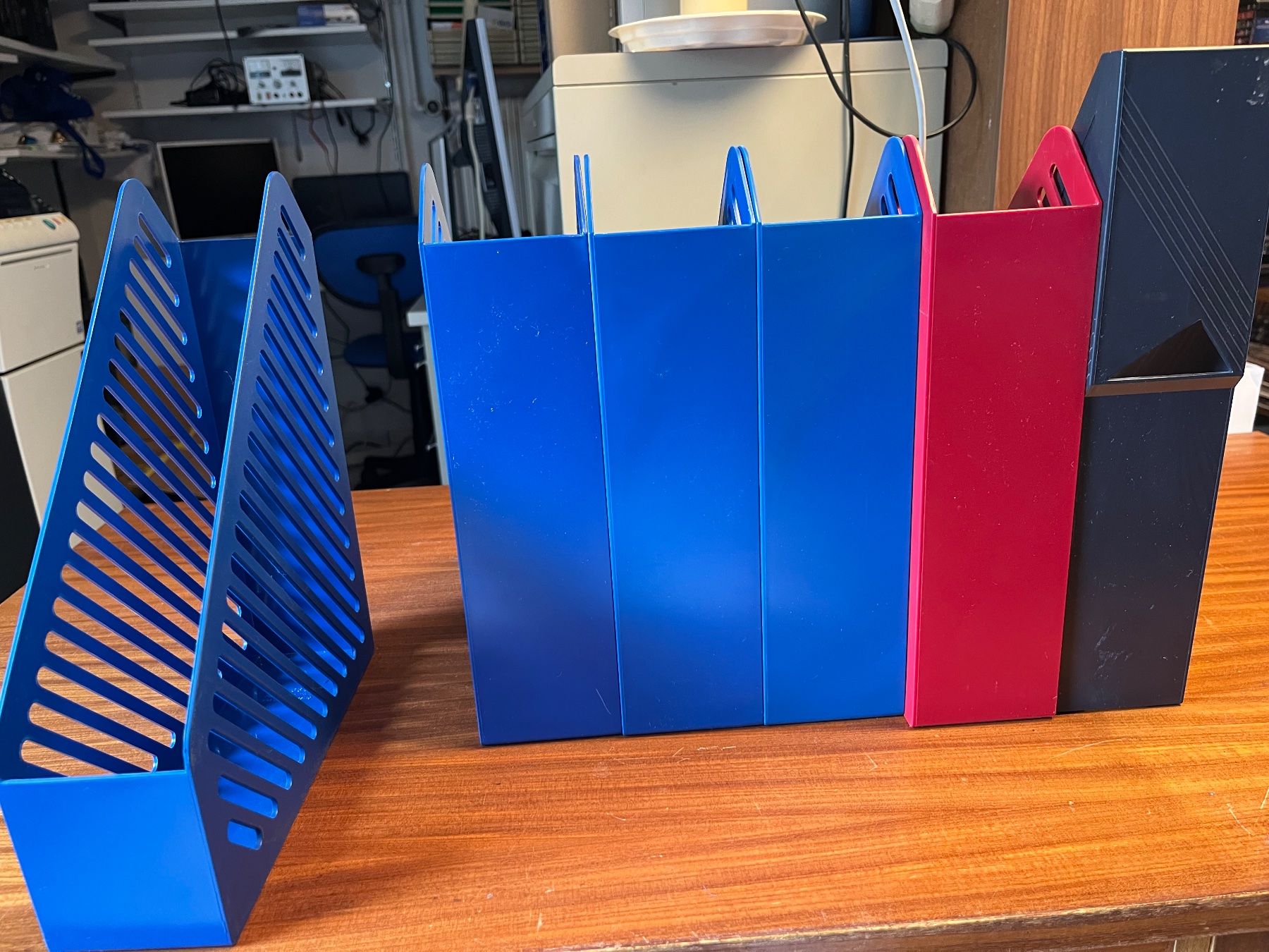 Sonstige Dekorationen & Accessoires: Lot de 6 boîtes de rangement vertical A4 – Gebraucht aus Moutier von Loco65