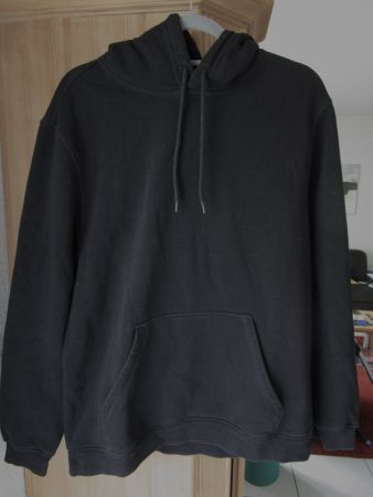 Hoodie Kapuzenpullover H&M Gr. M schwarz