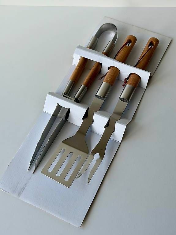 Set di posate: BBQ Bamboo by Sagaform - Original verpackt – Nuovo e nell'imballaggio originale da Zwillikon venduto da roadcycilist76