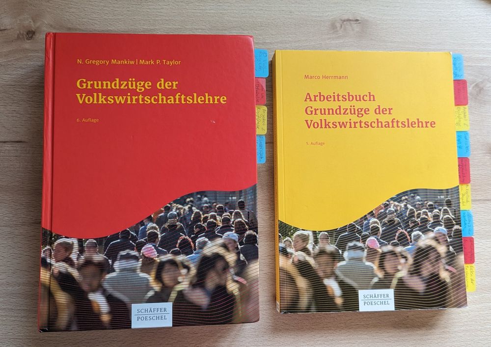 Grundzüge Der Volkswirtschaftslehre & Arbeitsbuch Set Mankiw | Kaufen ...