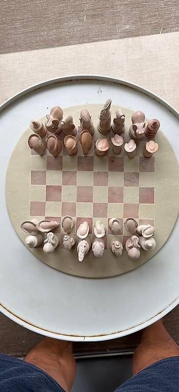 Giochi: Schachspiel-Speckstein – Usato da Pratteln venduto da Tuvalabuhu 1
