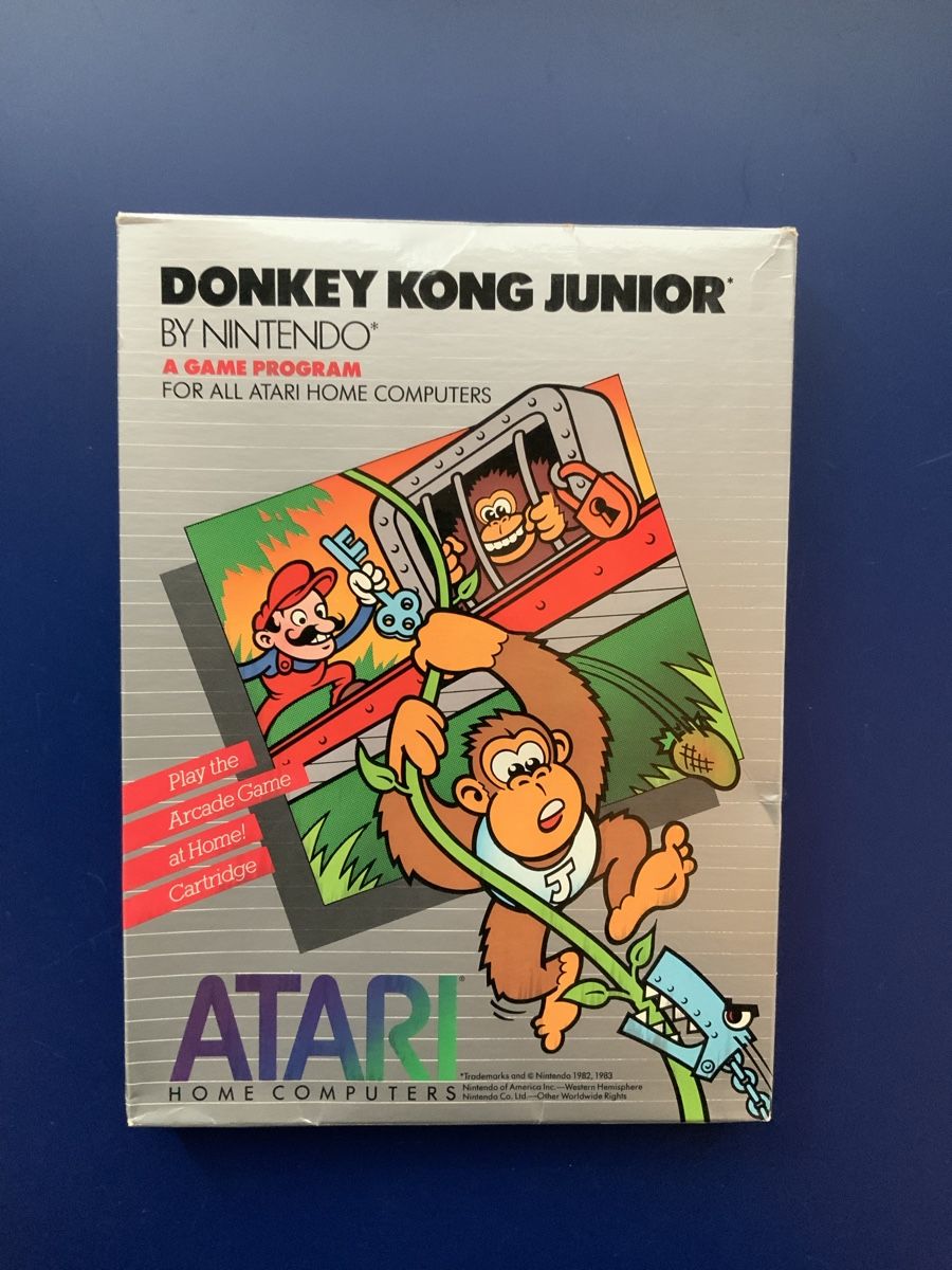 Jeux: Donkey Kong Junior Atari home computer game complete – Neuf (Voir description) à Brigerbad par Marcelo79