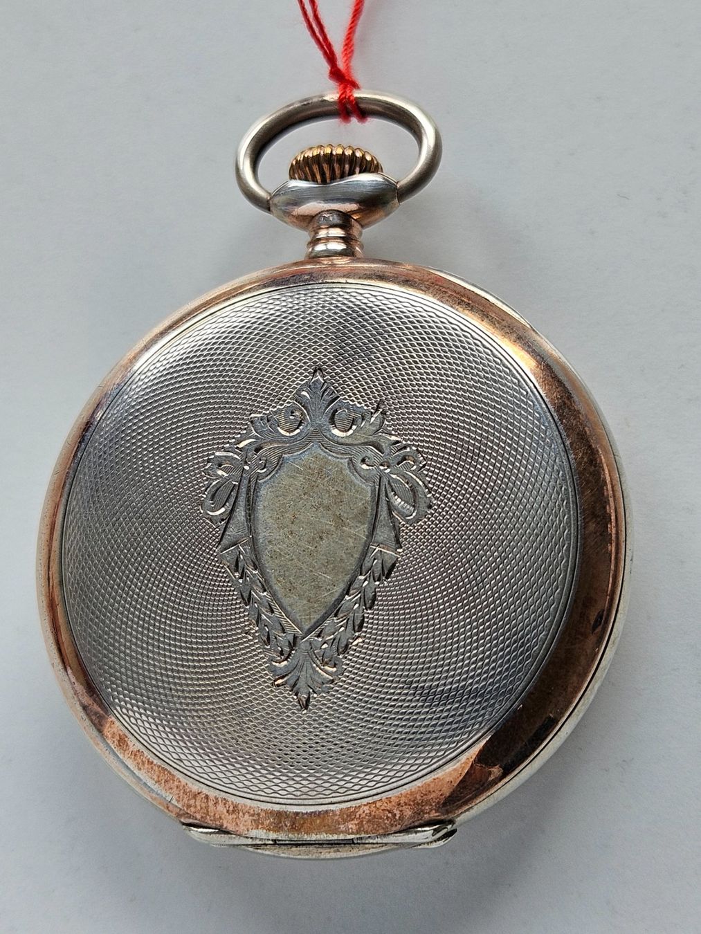 Moeris Orologi: 1L 9 Moeris Silber 0.800 Bicolor Taschenuhr – Usato da Berikon venduto da mmm21 3