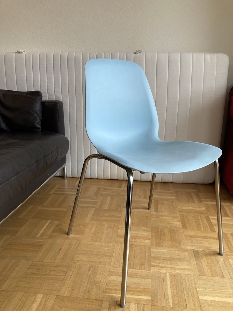 Sedie: Chaise bleu pâle design moderne – Usato da Genève venduto da mer_s9dr
