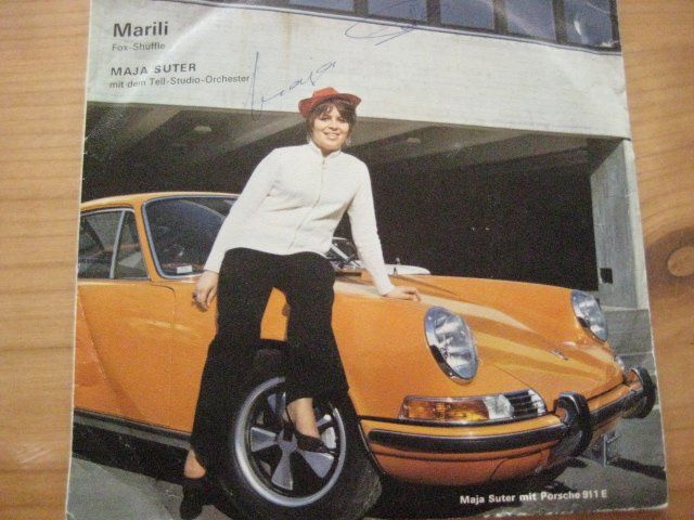 Dischi in vinile: Porsche  Plattencover  mit  Autogramm  1970 – Usato da Menziken venduto da erw_c87m