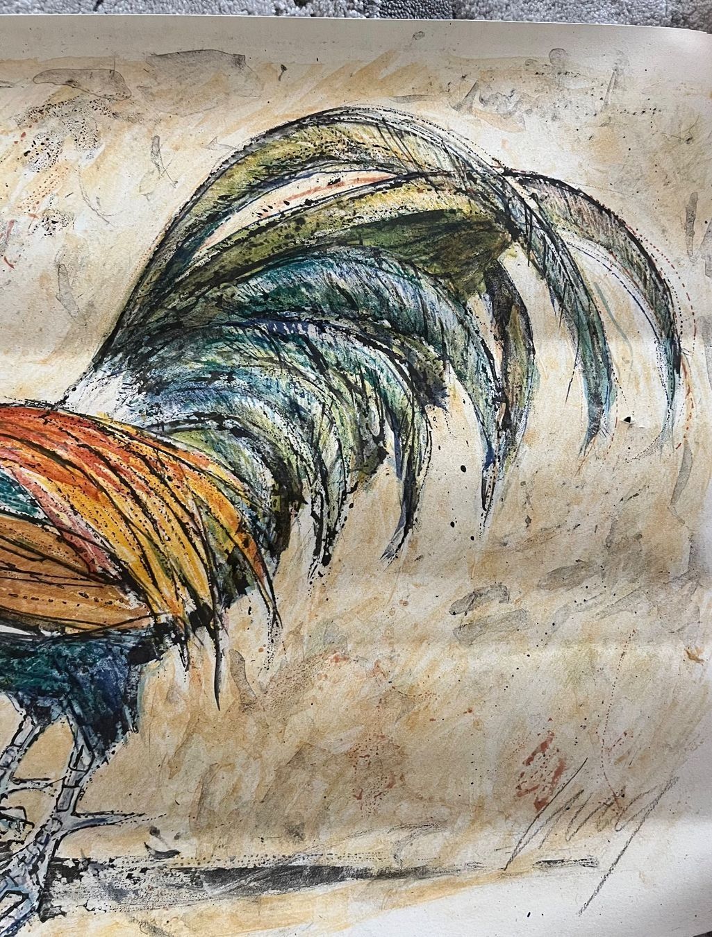 Grafiken & Lithographien: FRITZ HUG LITHOGRAPHIE VON HAND SIGNIERT – Gebraucht aus Gersau von grafik-kunst 3