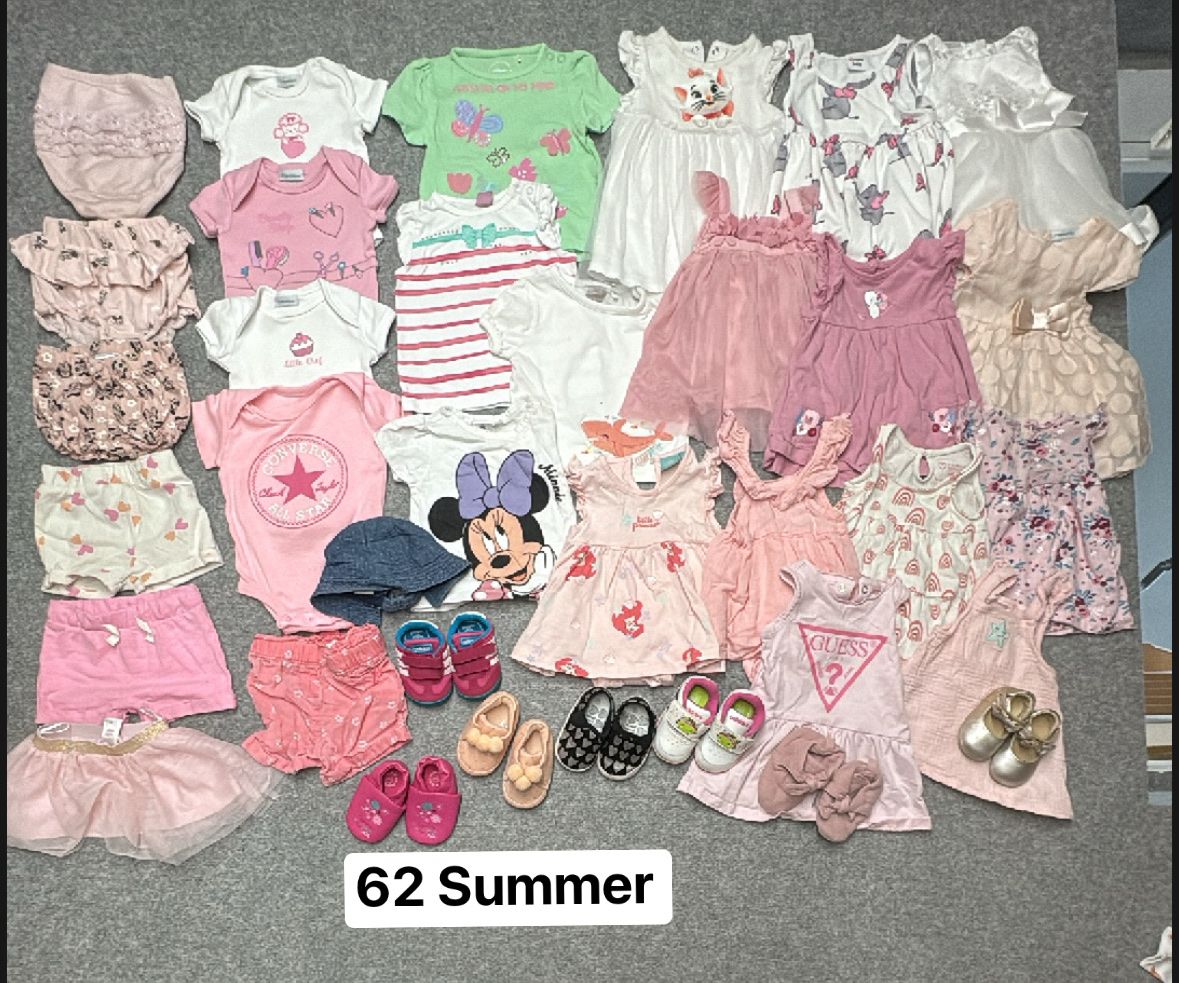 Lotti & Set di vestiti: Mädchen 62 Summer – Usato da Claro venduto da DeZeDo