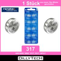 Renata 317 SR516SW Knopfzellenbatterie - 1 Stk.