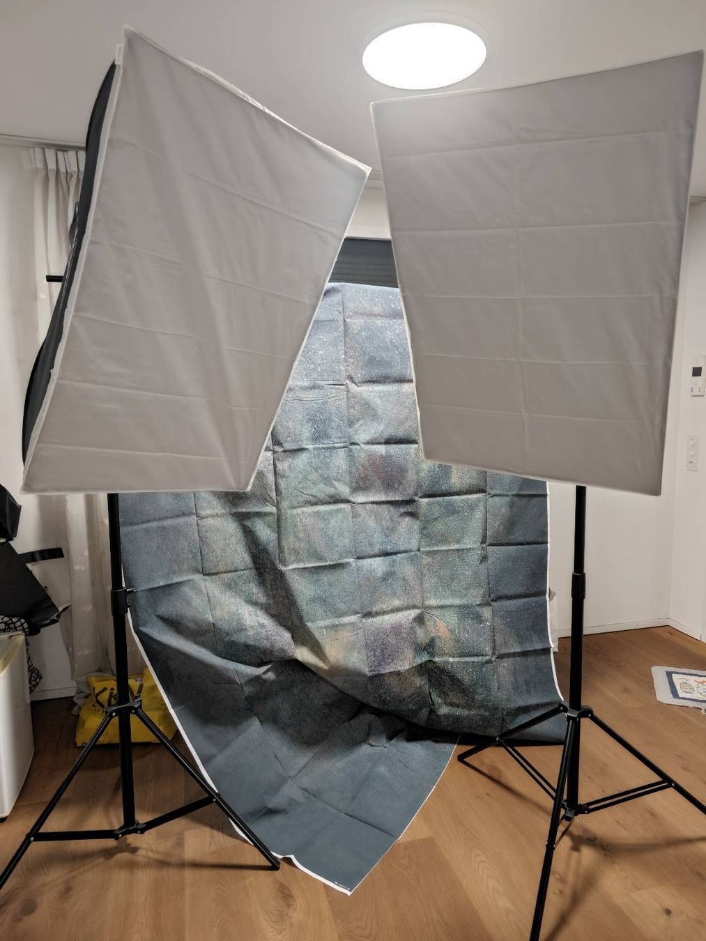 Laboratorio & Camera oscura: Heimfotoausrüstung, Studio Lighting Kit - 2 Softboxes & Stan – Usato da Dübendorf venduto da Jianbo_CN_CH_IT 3