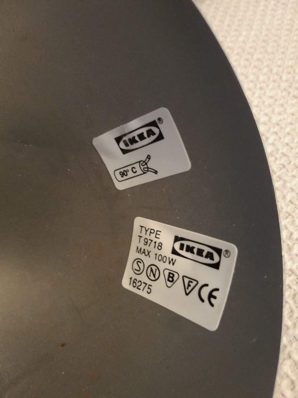 Ikea Lampadari & plafoniere: Deckenlampe aus Glas/lampe en verre IKEA – Usato da Grolley venduto da Montana78 3