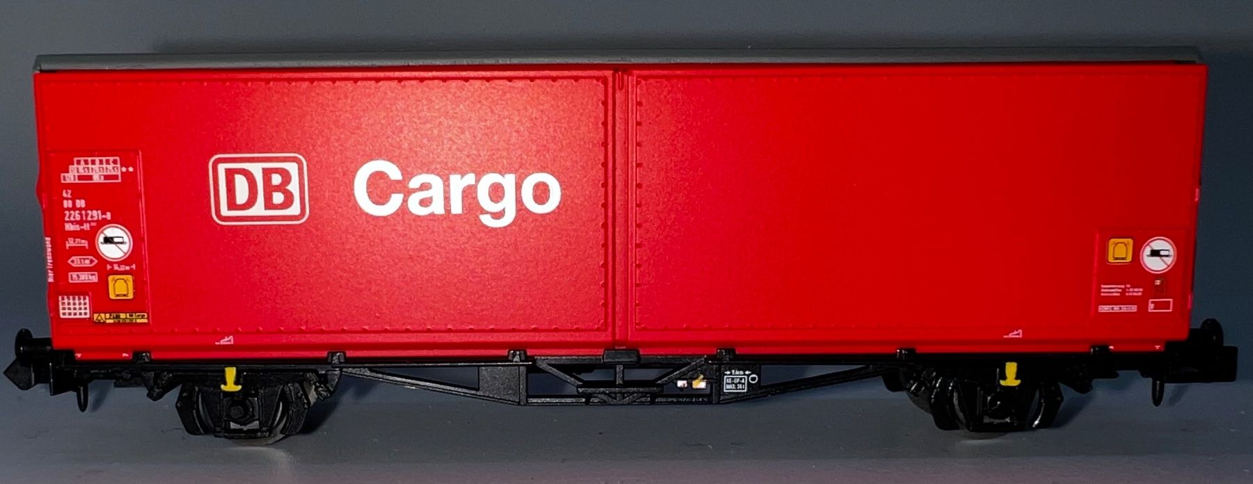 Trix Modellini di ferrovie: Minitrix, Schiebewandwagen , CARGO der DB (15294) – Nuovo (secondo la descrizione) da Basel venduto da jonnyhaas 2