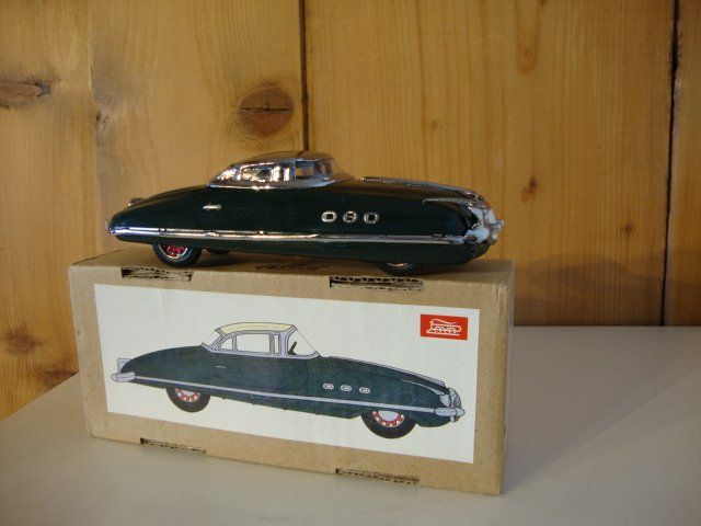 Voiture Miniature Paya Packard 698 Bleu Sombre - Tôle - Occasion