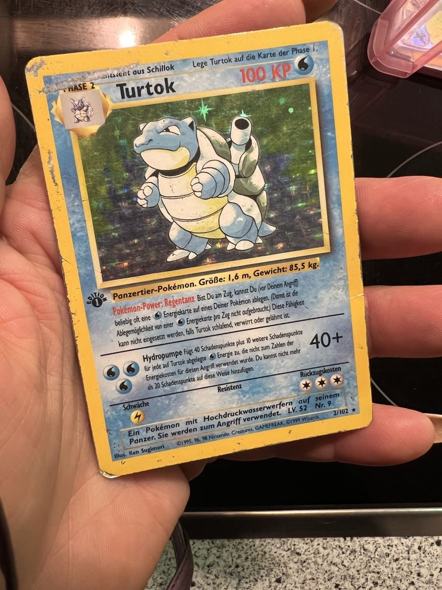 Pokémon Carte collezionabili: Turtok 1.Edition – Usato da Oerlingen venduto da Lucaphil01 1