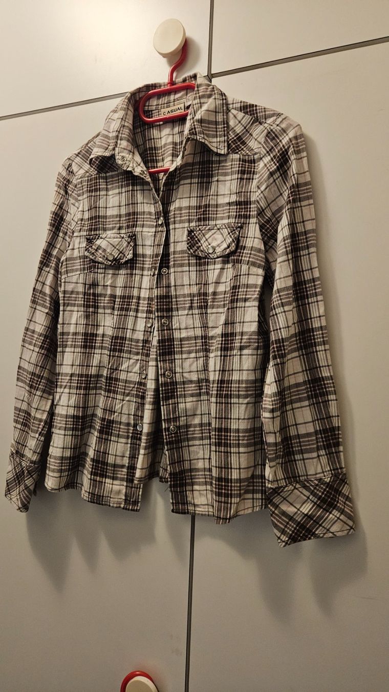 Camicette: Camicetta a scacchi Casual wear in cotone tg.M – Usato da Melano venduto da H-Sara
