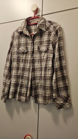 Camicetta a scacchi Casual wear in cotone tg.M