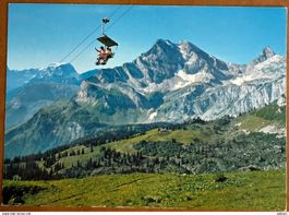 AK: BRAUNWALD - Sesselbahn Gumen