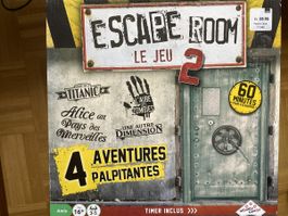 Escape Room 2 - Jeu de Société, 4 Aventures Palpitantes